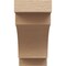 Ekena Millwork 2in. W x 4in. H x 12in. L Mediterranean Woodgrain TimberThane Rafter Tail, Primed Tan RFTUR02X04X12MEDRCPR - alternate 2